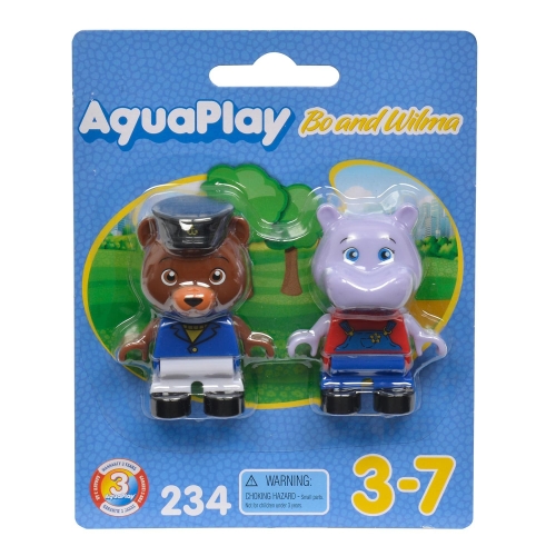 Aquaplay Figures Bear and Hippopotamus